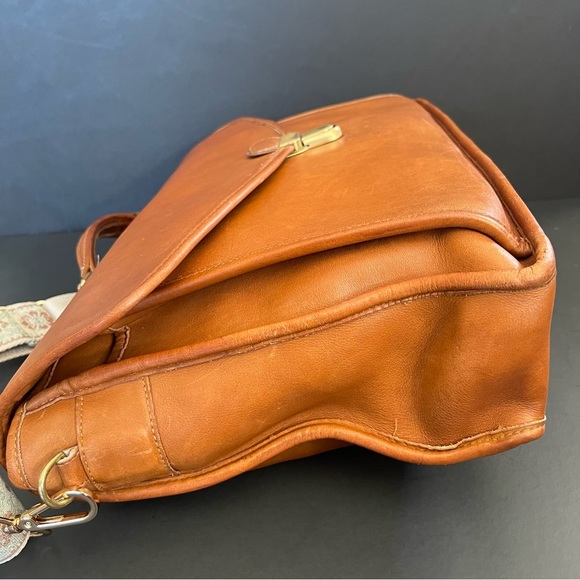 Coach Vintage Morgan Briefcase British Tan Touch-lock Clos… - Picture 7 of 16